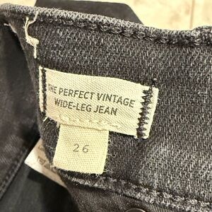 Madewell Black/Charcoal Denim Jeans